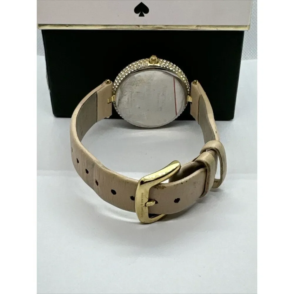 Kate Spade New York Eldridge KSW1013 Women's Leather Analog Dial Watch JNA153